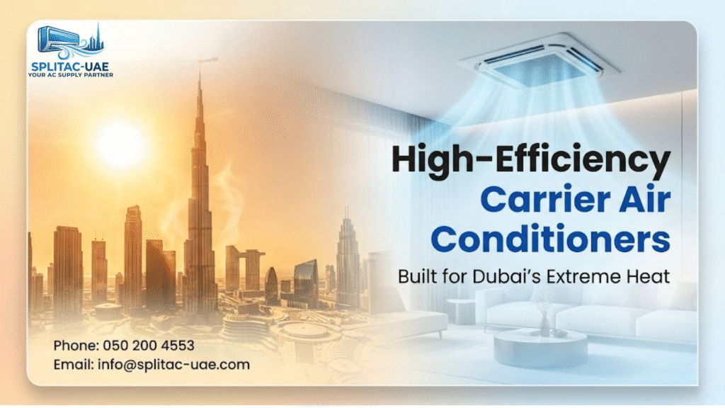 HIgh-Efficiency Carrier Air Conditioners Built for Dubai's Extreme Heat