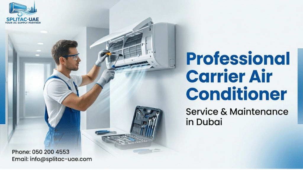 Professional Carrier Air Conditioner Service & Maintenance in Dubai