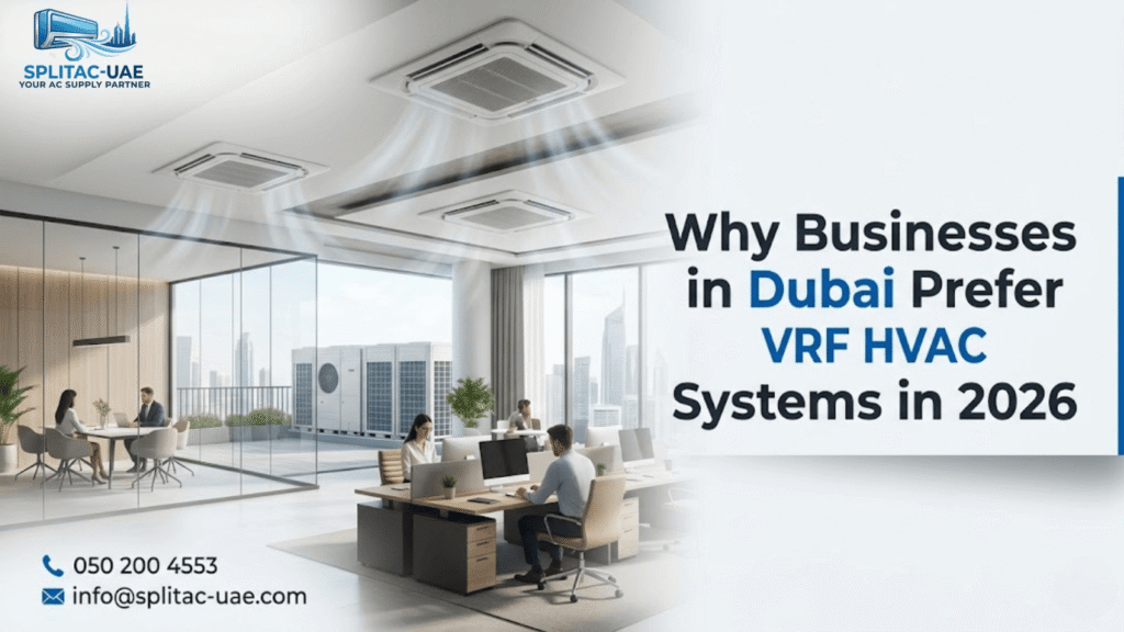 Why Businesses in Dubai Prefer VRF HVAC Systems in 2026