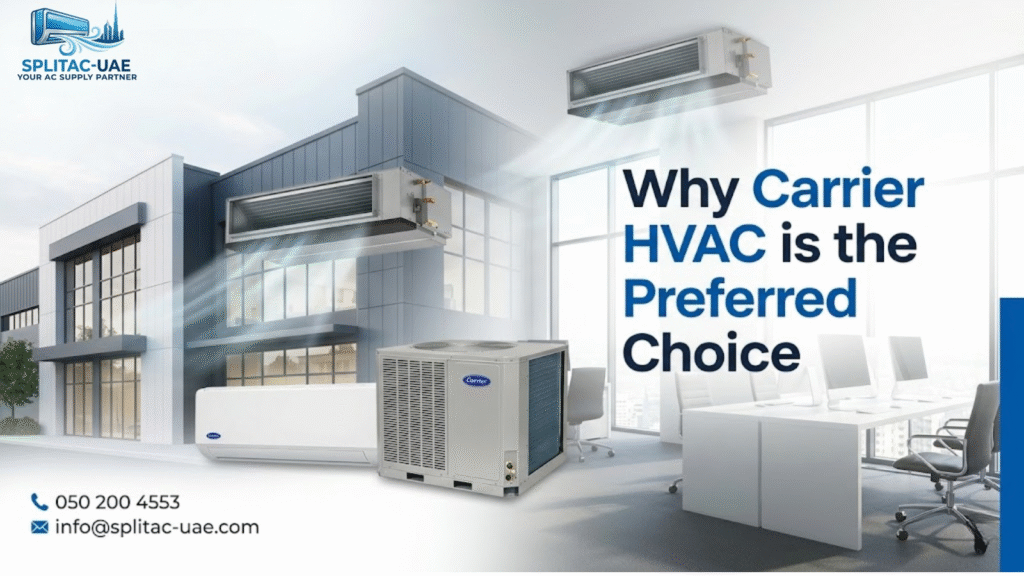 Why Carrier HVAC is the Preferred Choice