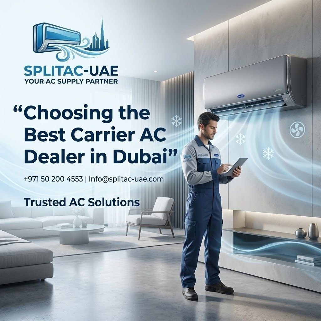 How to Choose the Right Carrier AC Dealer in Dubai